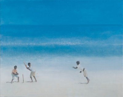 Cricket on the Beach, 2012 by Lincoln Seligman
